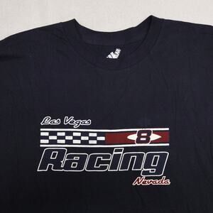 Adidas Las Vegas Racing Crew Neck Short Sleeve T Shirt Mens Size 2XL Blue